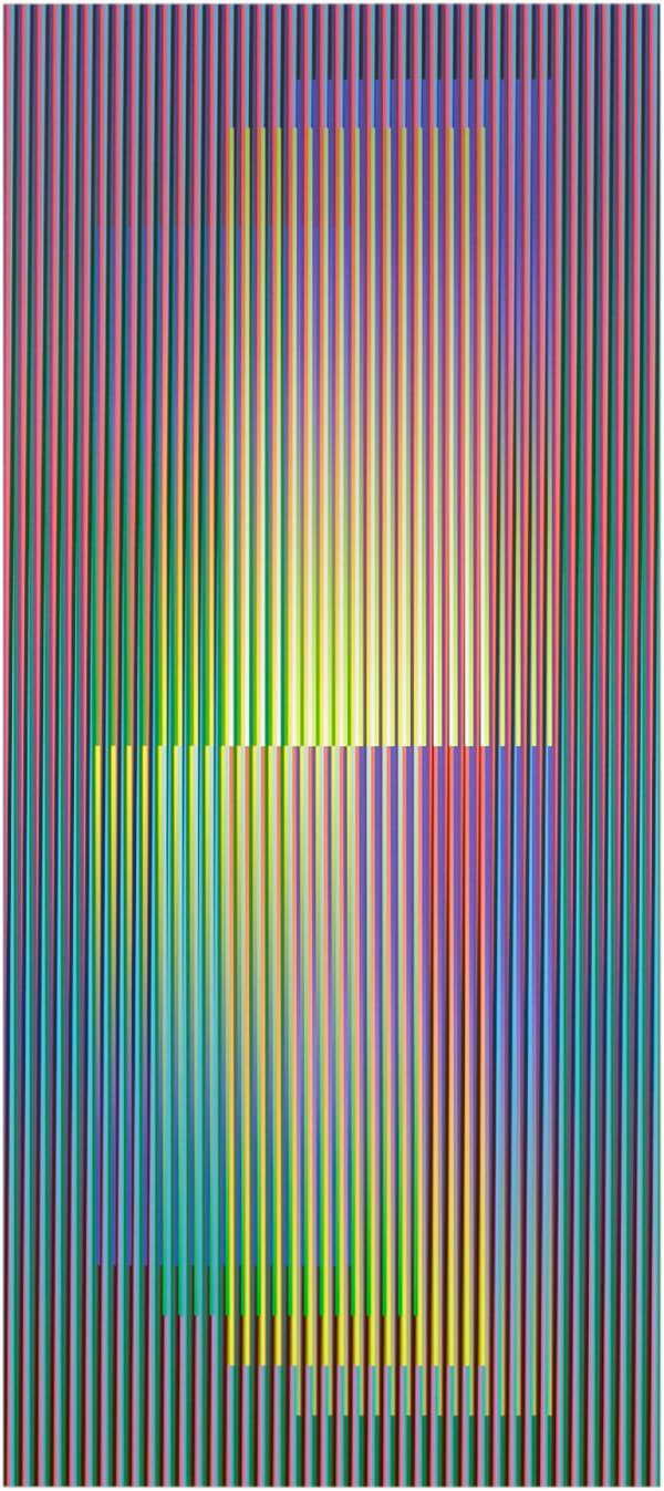 Carlos Cruz-Diez, Couleur Additive Denise A, 2007