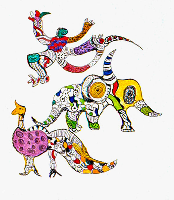 Niki de Saint Phalle, Le Cirque (Dancing Animals), 1998