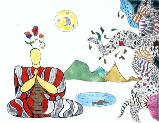 Niki de Saint Phalle, Buddha/Nature, 2000