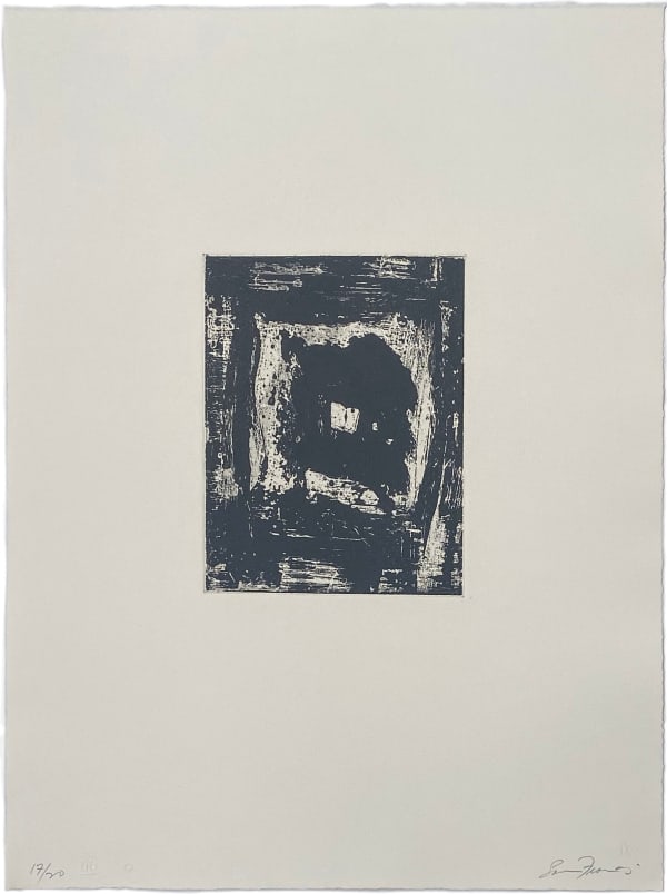 Sam Francis, Untitled (SFE-700), 1982