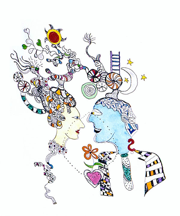 Niki de Saint Phalle, The Lovers, 1999