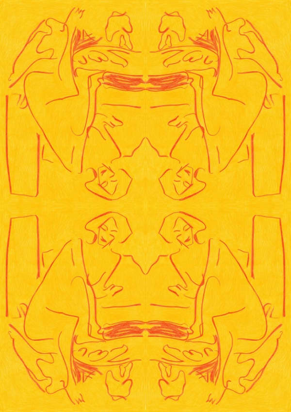 My Diet Is A Riot.Seated nude ca.1910