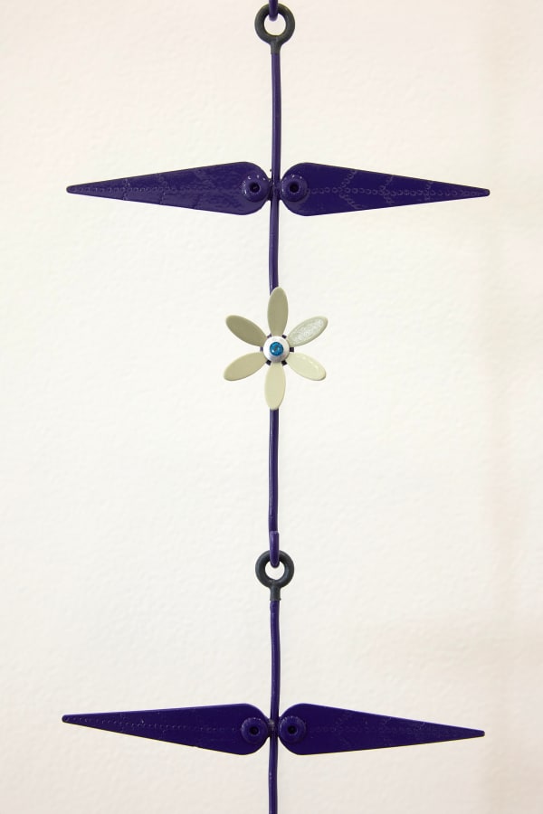 Floral Arrangement (stone, dark violet)