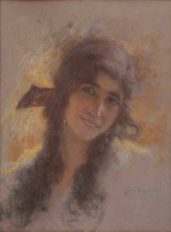 Lucien Levy-Dhurmer, Portrait de jeune femme