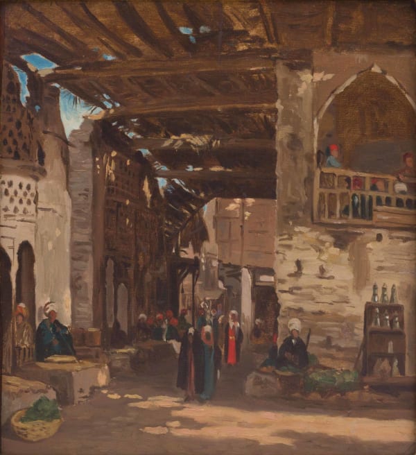 Georges-Antoine-Prosper Marilhat, Ruelle d'une ville orientale