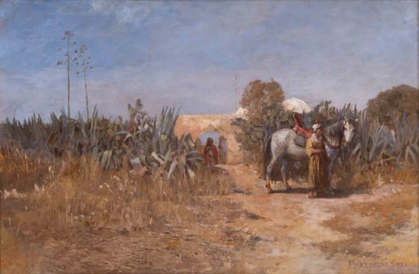 Numa Marzocchi de Bellucci, Le Cheval du Caïd, 1880