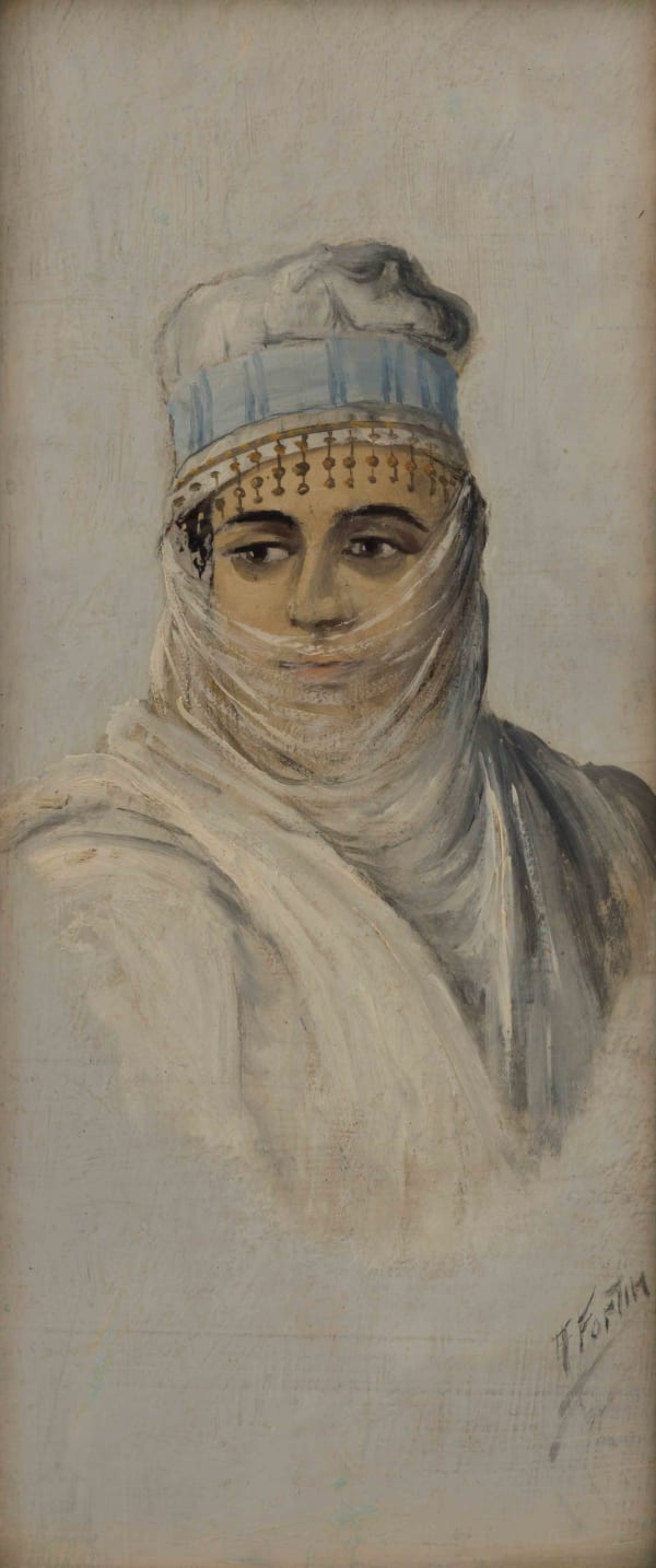 Ecole Orientaliste, Portrait de femme