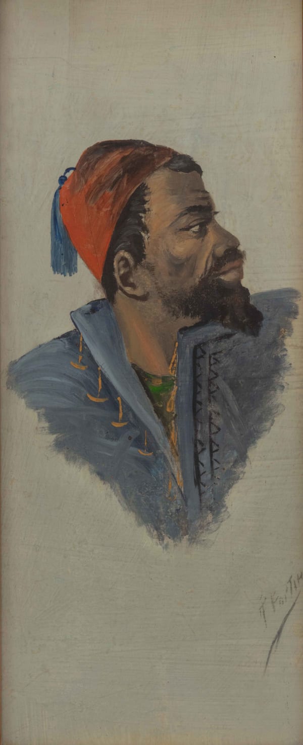 Ecole Orientaliste, Portrait d'homme