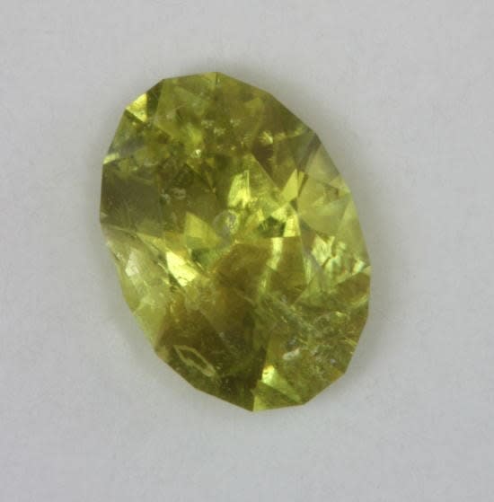 Yellow Oval 0.64 ct