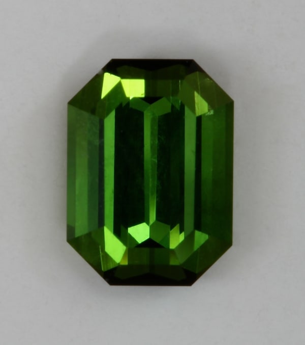 Green Emerald Cut 1.24 ct