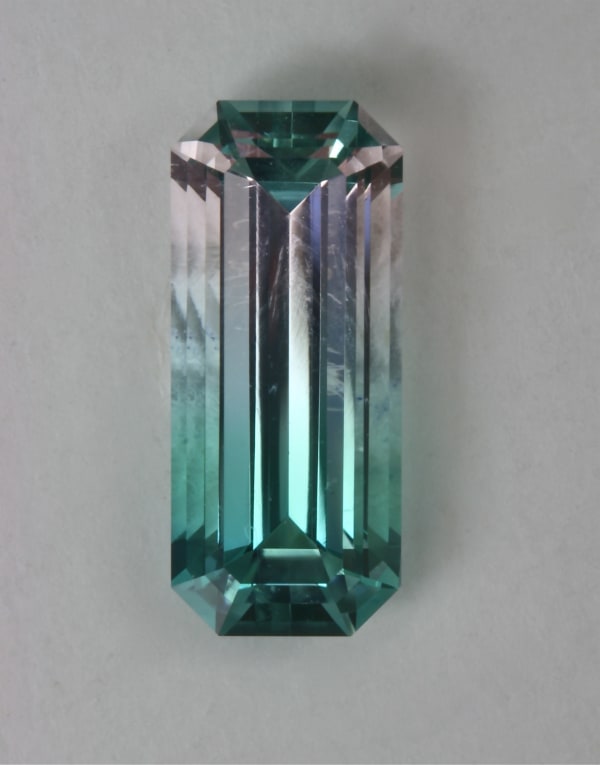 Multi-color Emerald Cut 2.67 ct
