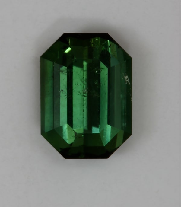 Blue Green Emerald Cut
