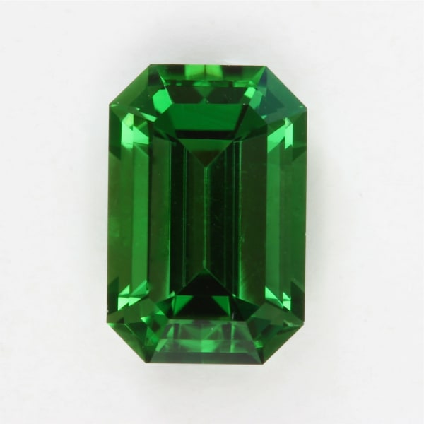 Green Emerald Cut 1.26 ct
