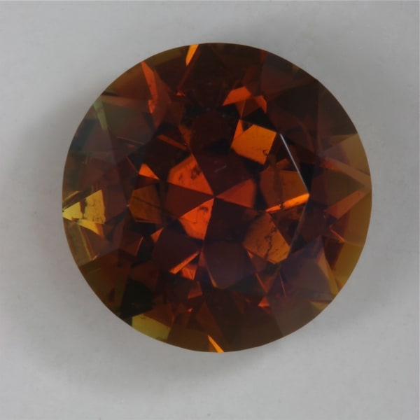 mahogany Round 5.10 ct