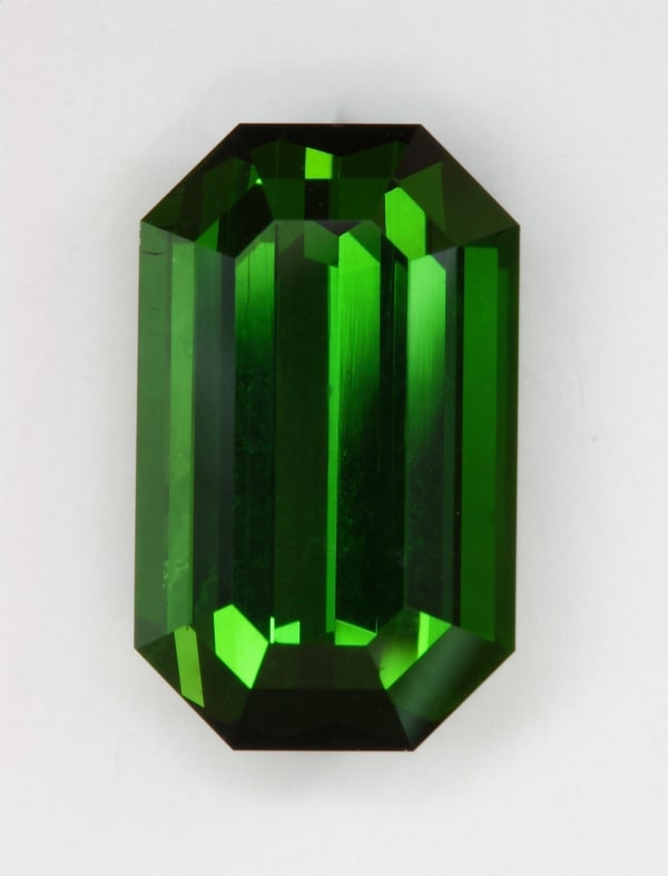 Green Emerald Cut 6.19 ct