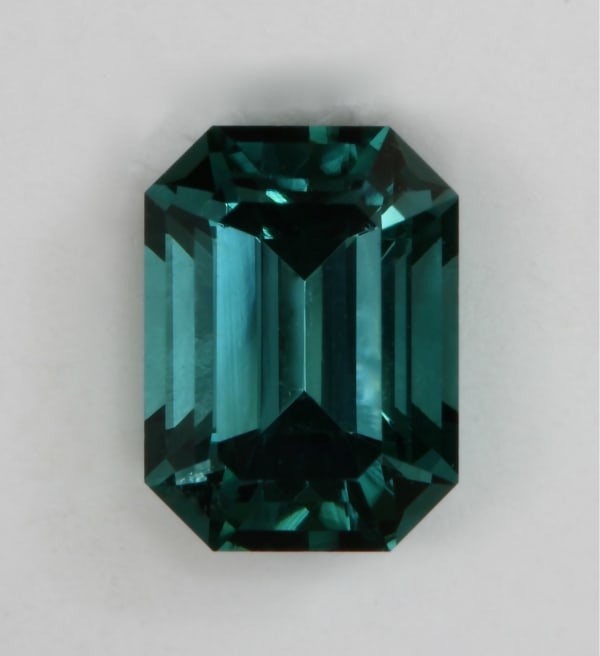 Green Emerald Cut 1.17 ct