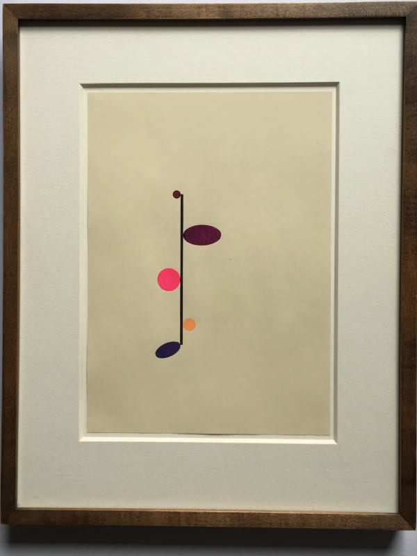 Richard Caldicott Untitled (3), 2010 Pen on paper frame 44 x 35 cm 17 5/16 x 13 3/4 in