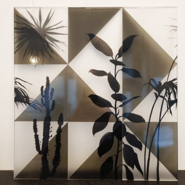 Justin Hibbs, Screen Maquette in three parts, 2022