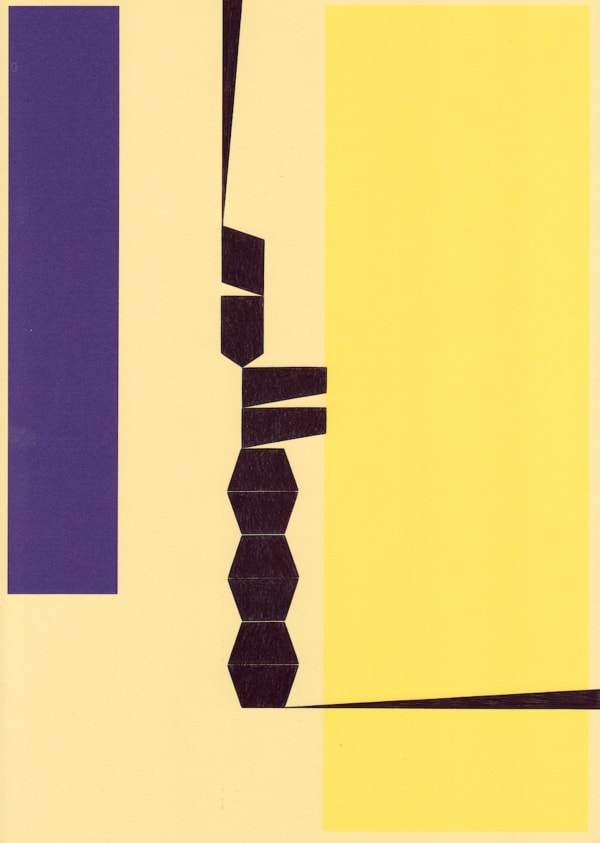 Richard Caldicott Untitled, 2016 Pen and unique inkjet on paper 29.7 x 21 cm 11 11/16 x 8 1/4 in