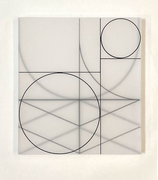 Justin Hibbs, Distance Range (Maquette) in three parts, 2021