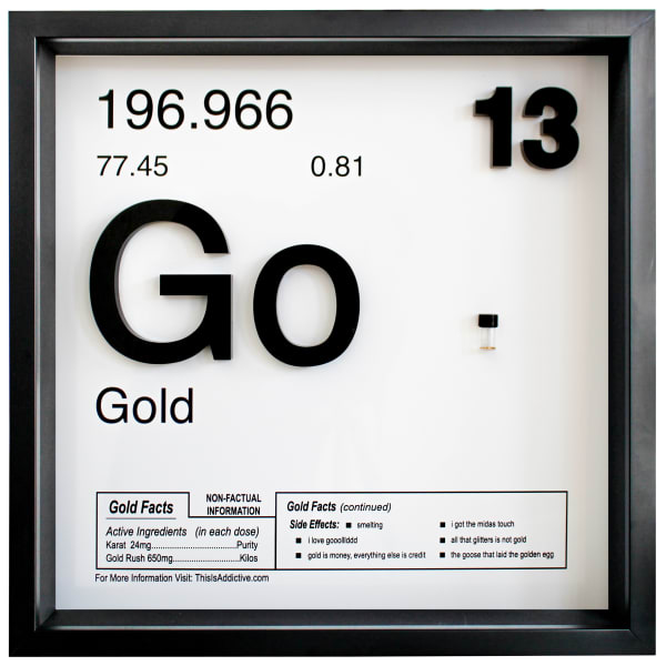 Daniel Allen Cohen, Gold, 2022