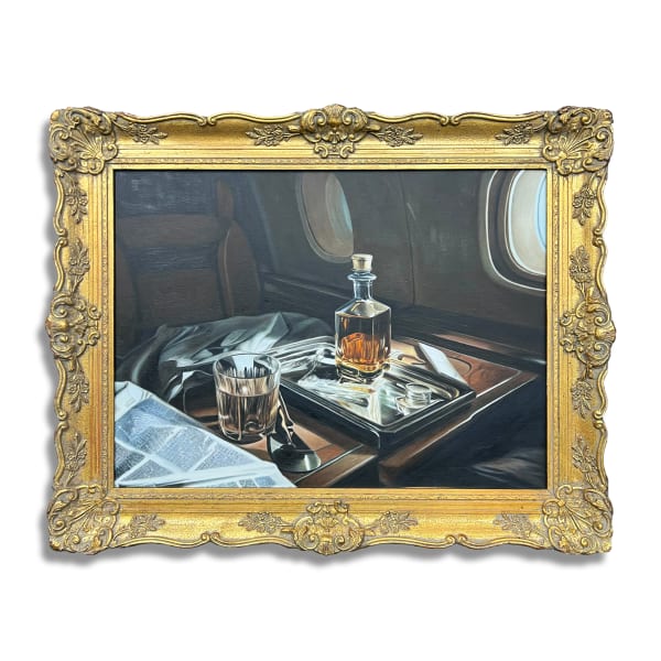 Daniel Allen Cohen, Still Life of Private Jet, 2024