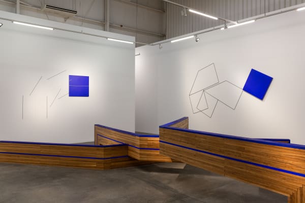 Mehdi Moutashar, Cardinal Points, Installation view, Lawrie Shabibi, Dubai, 2021