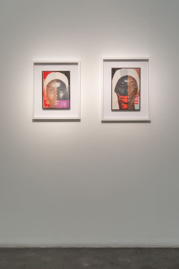 Farhad Ahrarnia, The Lacemaker, Installation view, Lawrie Shabibi, Dubai, 2021