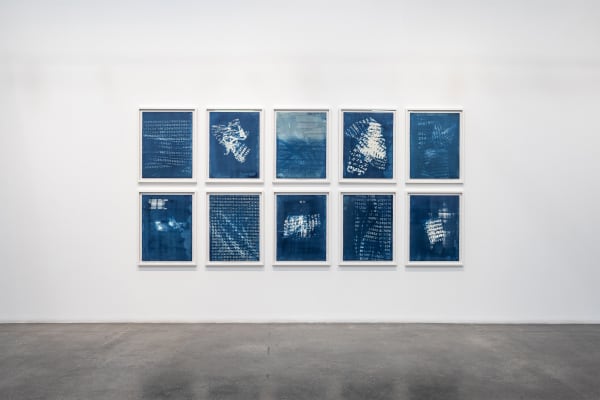 Blue, Installation view, Lawrie Shabibi, Dubai, 2020