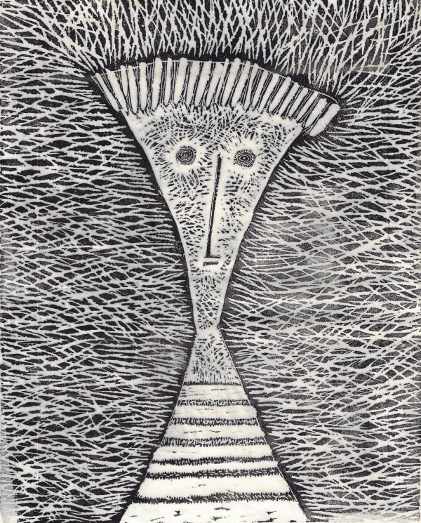 Mehdi Moutashar, Portrait, Sinjar, 1965