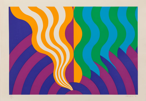 Mohamed Melehi, Untitled, 1972