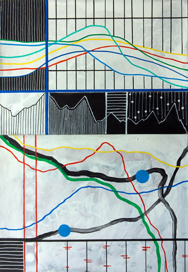 Mounir Fatmi, Calligraphy of the Unknown 13, 2019-2020