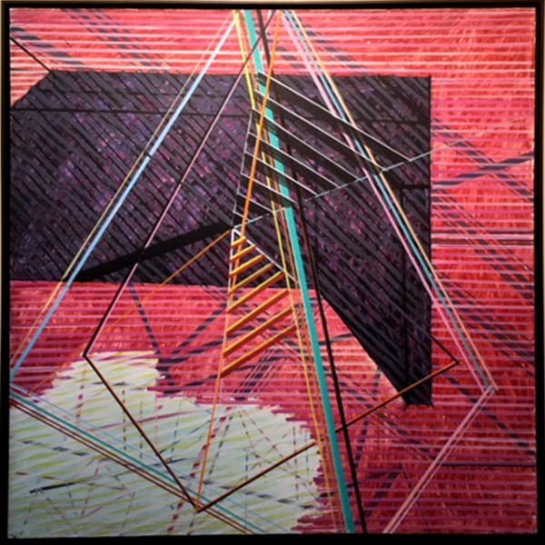 Nabil Nahas, Untitled (Geometric period), 1981