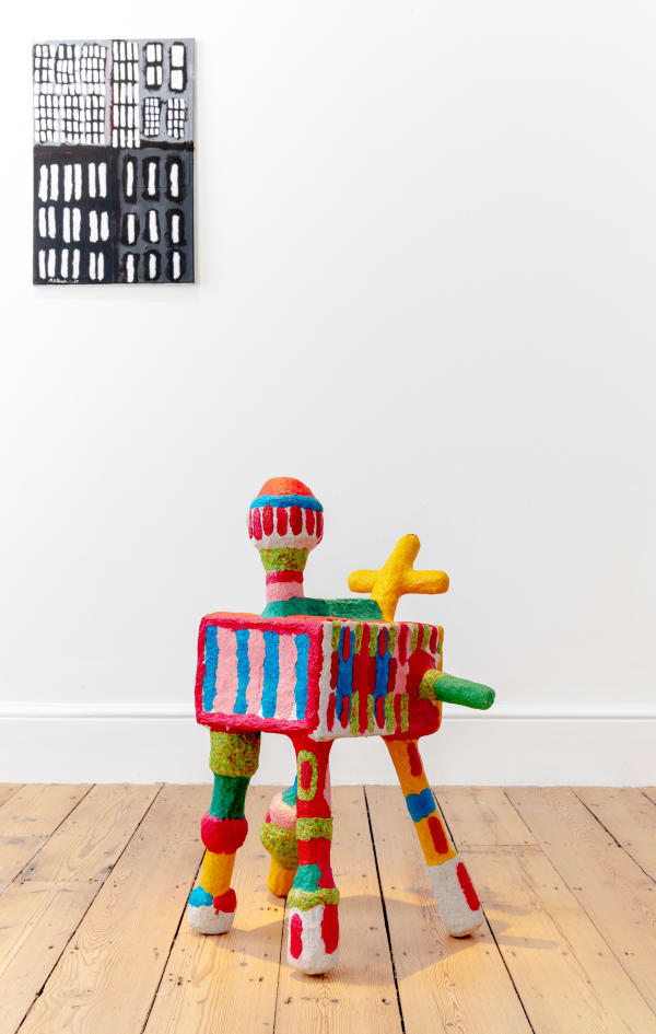 Mohamed Ahmed Ibrahim, Dusk Till Dawn, Installation view, Cromwell Place, London, 2021