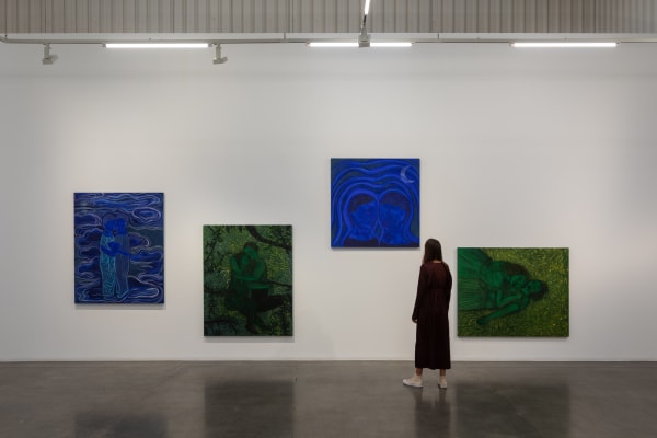 Lawrie Shabibi, Run With The Wolves, Installation view, 2021