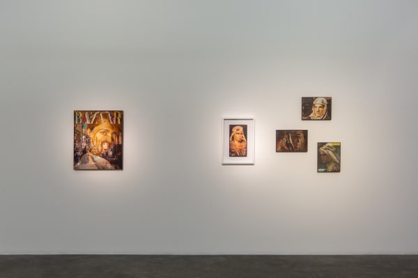 Farhad Ahrarnia, The Lacemaker, Installation view, Lawrie Shabibi, Dubai, 2021