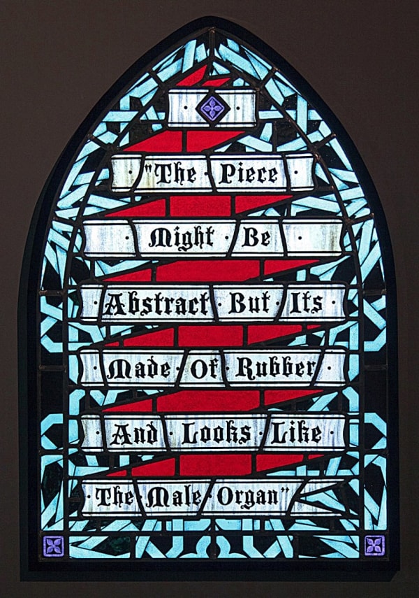 Hamra Abbas, The Piece Might Be Abstract, But its Made of Rubber and Looks Like the Male Organ, 2012