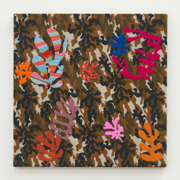 Farhad Ahrarnia, Desert Flower/Desert Snow, After Matisse, 2022