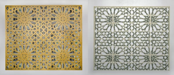 Abdullah Syed, One Thousand And One And Counting (diptych), 2012