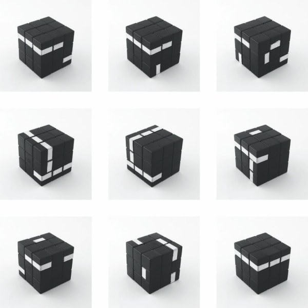 Mounir Fatmi, Brainteaser For A Moderate Muslim, 2009