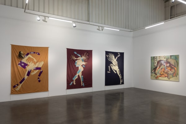 Lawrie Shabibi, Run With The Wolves, Installation view, 2021