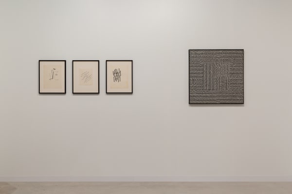 Mehdi Moutashar, Early Works From The 1960s and 1970s, Installation View, Abu Dhabi Art, 2021
