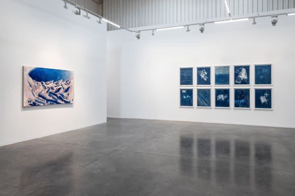 Blue, Installation view, Lawrie Shabibi, Dubai, 2020