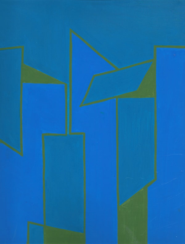 Mehdi Moutashar, Sans titre / Untitled, Paris, 1968