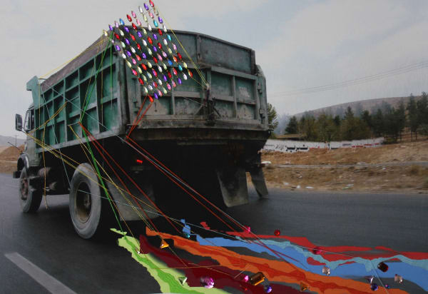 Farhad Ahrarnia, On the Road, the Silk Road 1, 2010-2011