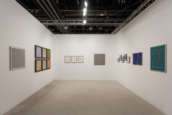 Mehdi Moutashar, Early Works From The 1960s and 1970s, Installation View, Abu Dhabi Art, 2021
