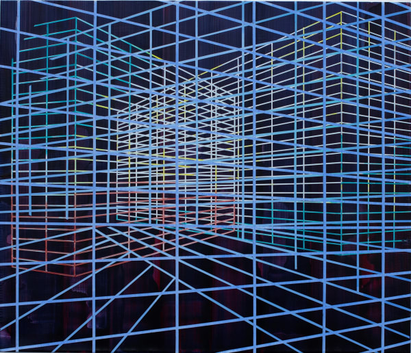 Driss Ouadahi, The cube, 2019