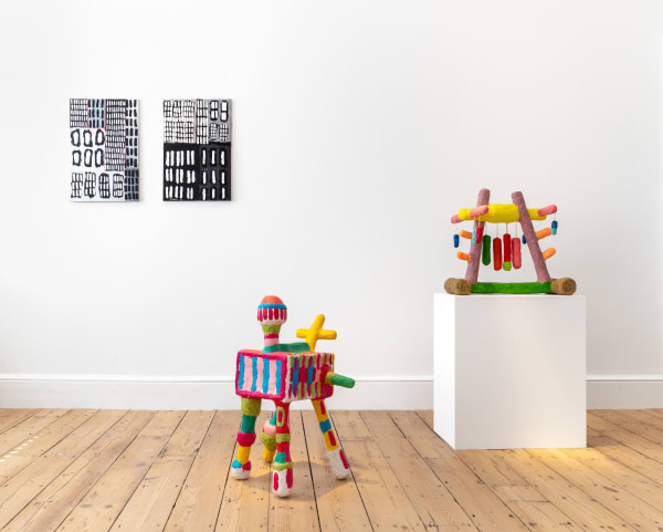 Mohamed Ahmed Ibrahim, Dusk Till Dawn, Installation view, Cromwell Place, London, 2021