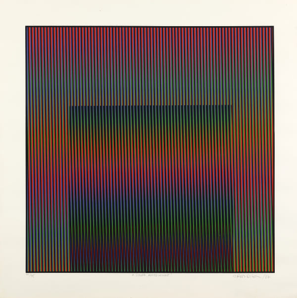 Carlos Cruz-Diez, Induction Chromatique, 1987