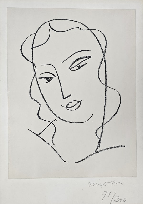 Henri Matisse, Étude pour la Vierge, 1950